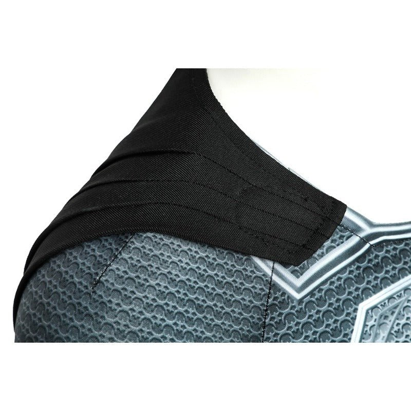 Traje de Cosplay de Superhéroe Clark Negro para Niños - Fantasia Cosera