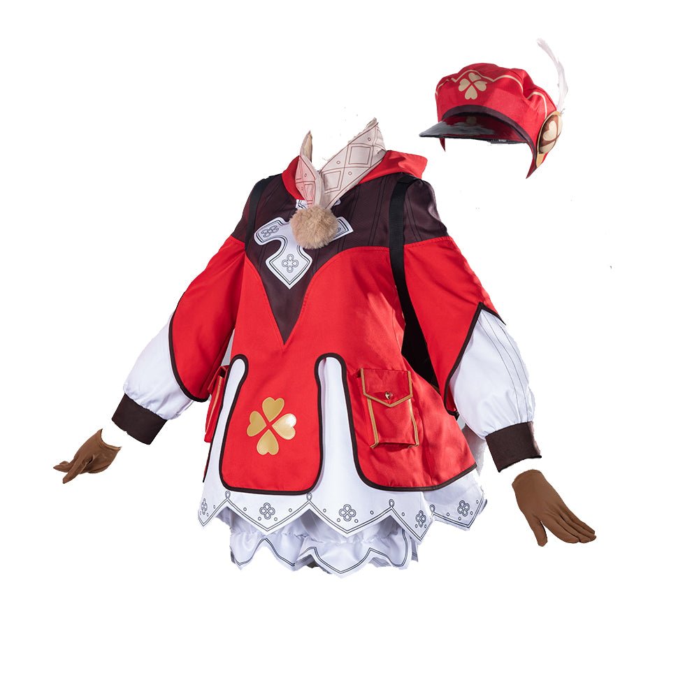 Traje de Cosplay de Klee de Genshin Impact para Mujer - Disfraz de Halloween - Fantasia Cosera