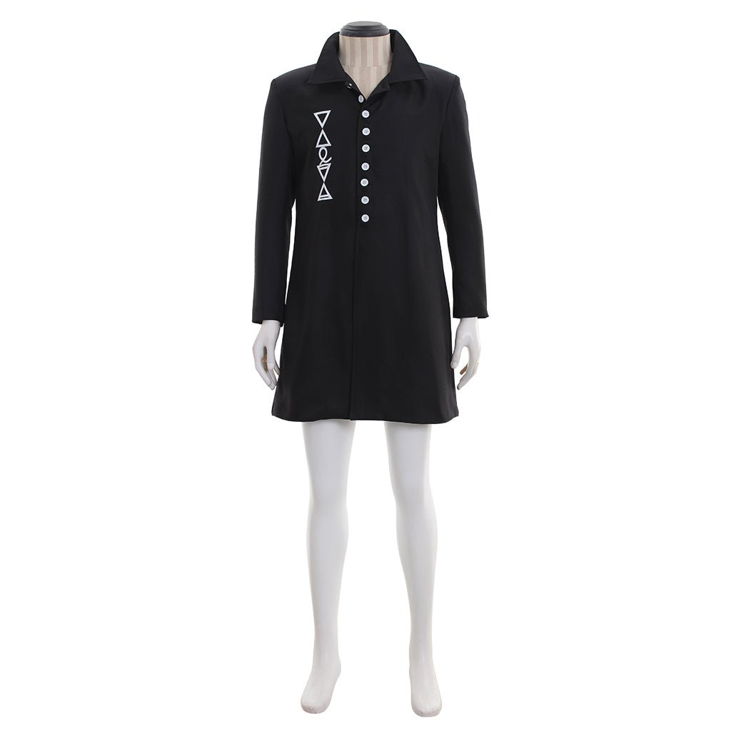 Traje de Cosplay de Ghoul Sin Nombre de Ghost B.C. – Abrigo Largo Negro Unisex Inspirado en la Banda Sueca Ghost - Fantasia Cosera