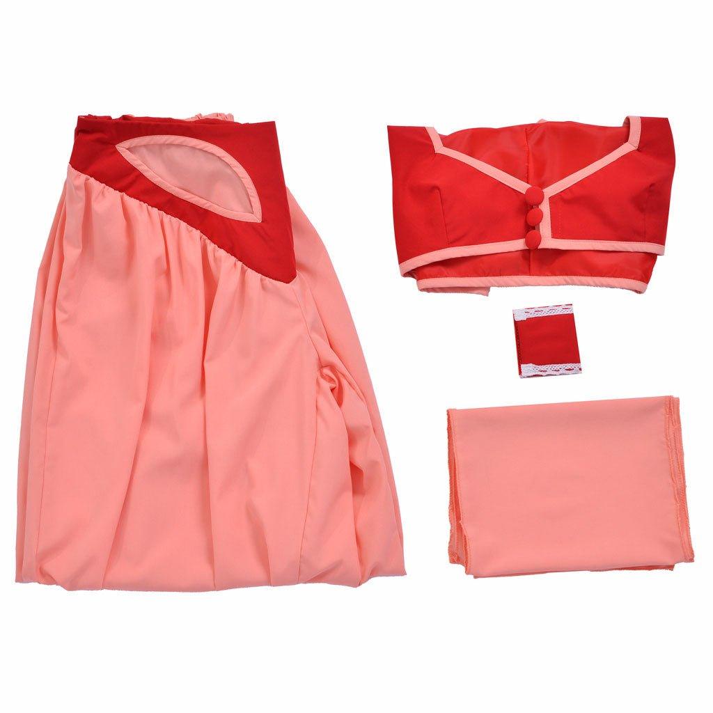 Traje de Cosplay de Sueño de Jeannie - Vestido de Jeannie, Traje de Danza del Vientre, Disfraz de Halloween - Fantasia Cosera