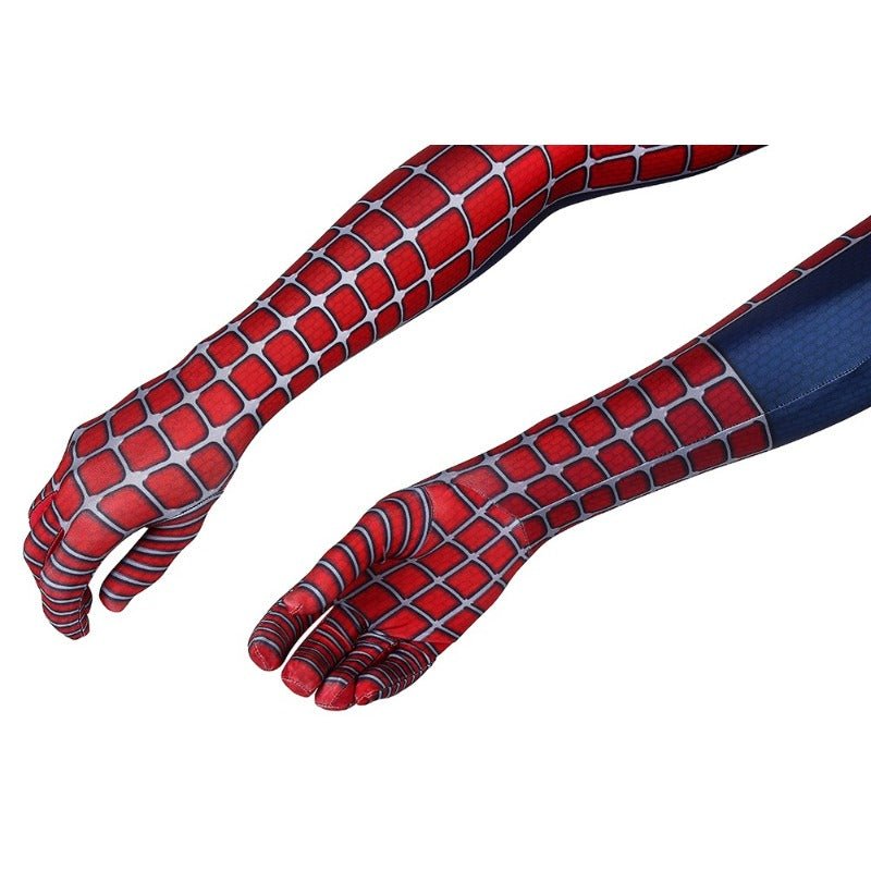 Traje de Cosplay de Spider-Man 2 Tobey Maguire Body Zentai Ajustado - Fantasia Cosera