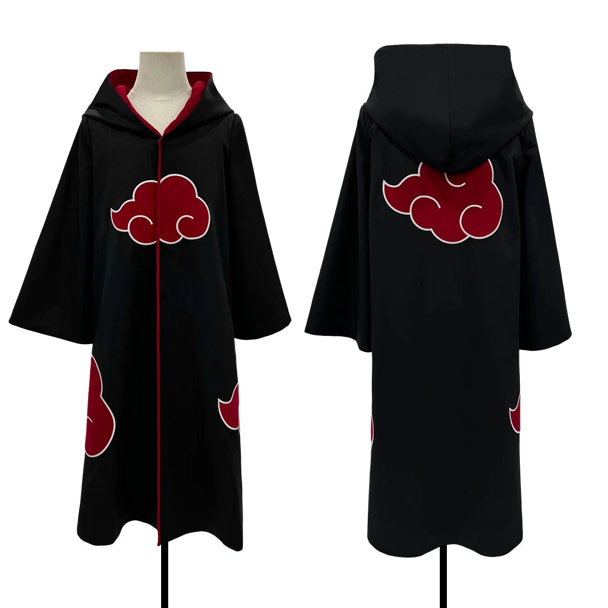 Traje de Cosplay de Anime Uchiha Itachi y Uchiha Sasuke Capa de Pain Konan Sasori - Fantasia Cosera