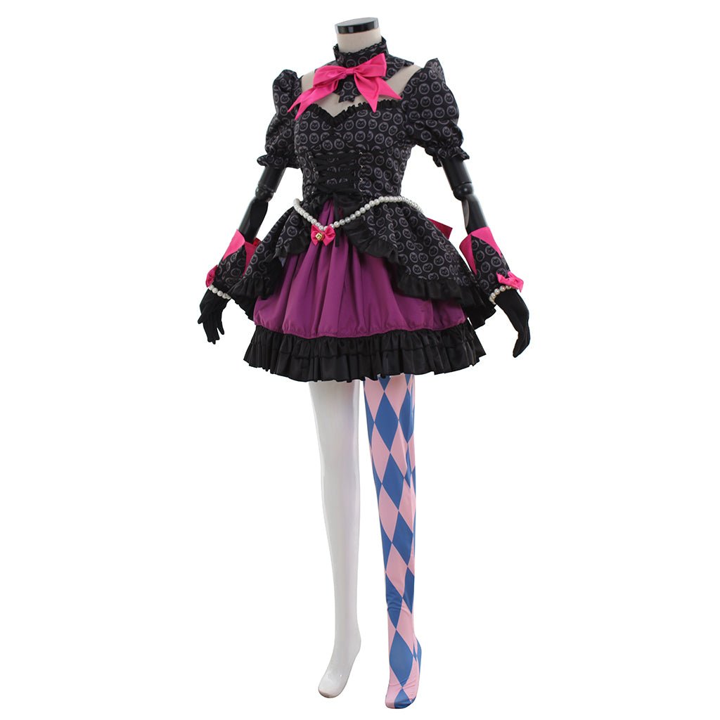 Traje de Cosplay de Hana Song - Vestido de Oficial Negro para Fans de Overwatch - Fantasia Cosera