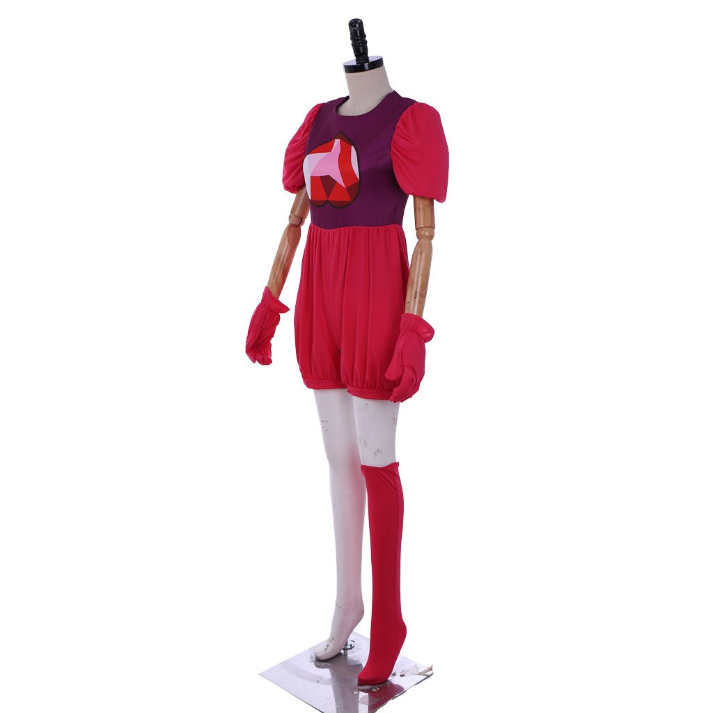 Trajes Elegantes de Steven Universe Stevonnie Spinel Gem - Mono para Cosplay - Fantasia Cosera