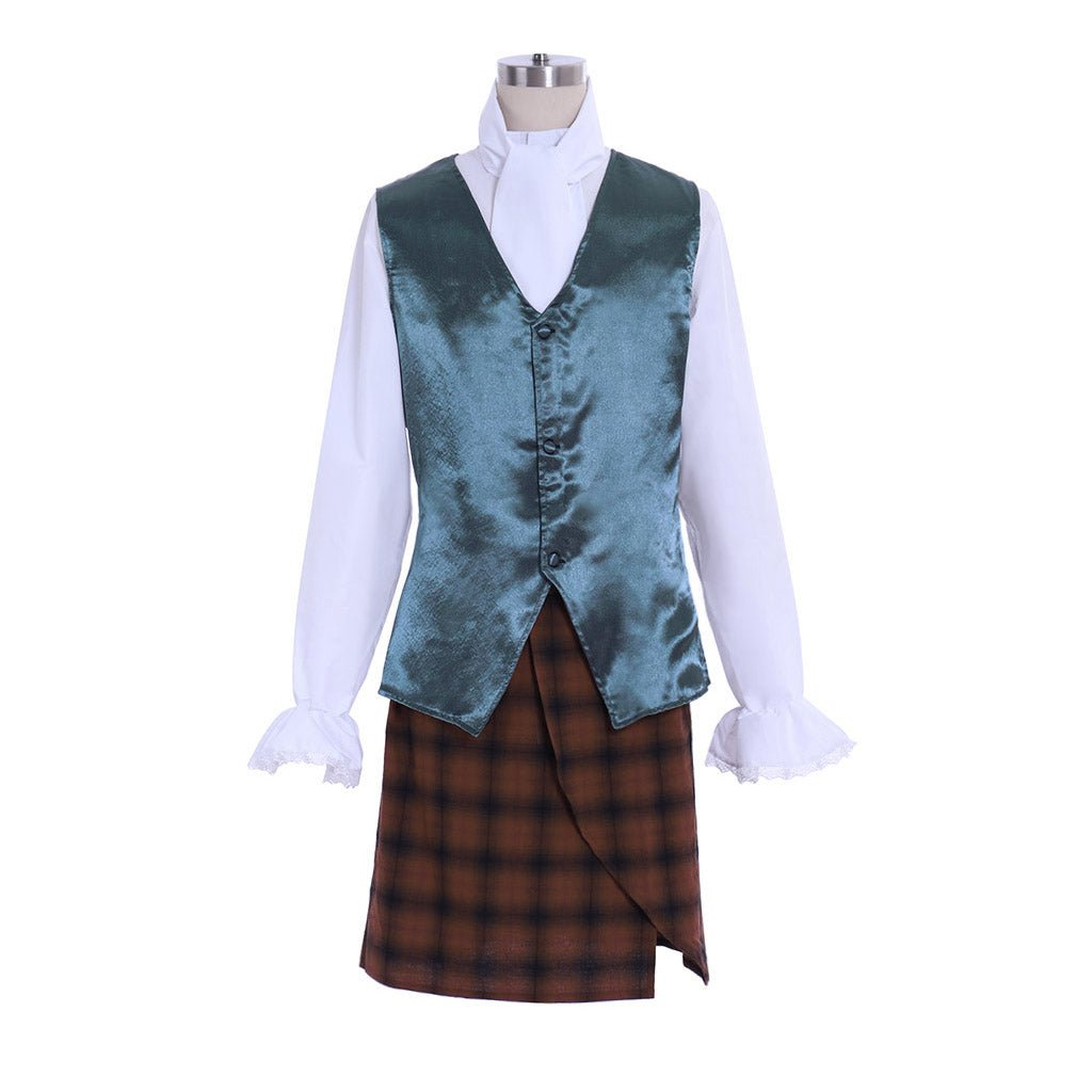 Vestido Inspirado en Outlander | Cosplay de las Tierras Altas de Escocia para Mujeres - Fantasia Cosera