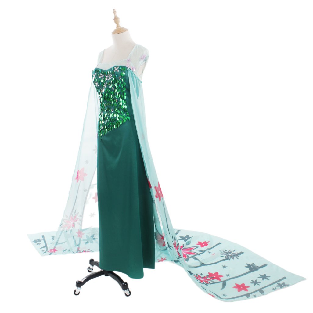 Serie de Trajes de Cosplay de Frozen Anna y Elsa | Vestidos de Princesa para Cosplay, Halloween y Fiestas - Fantasia Cosera