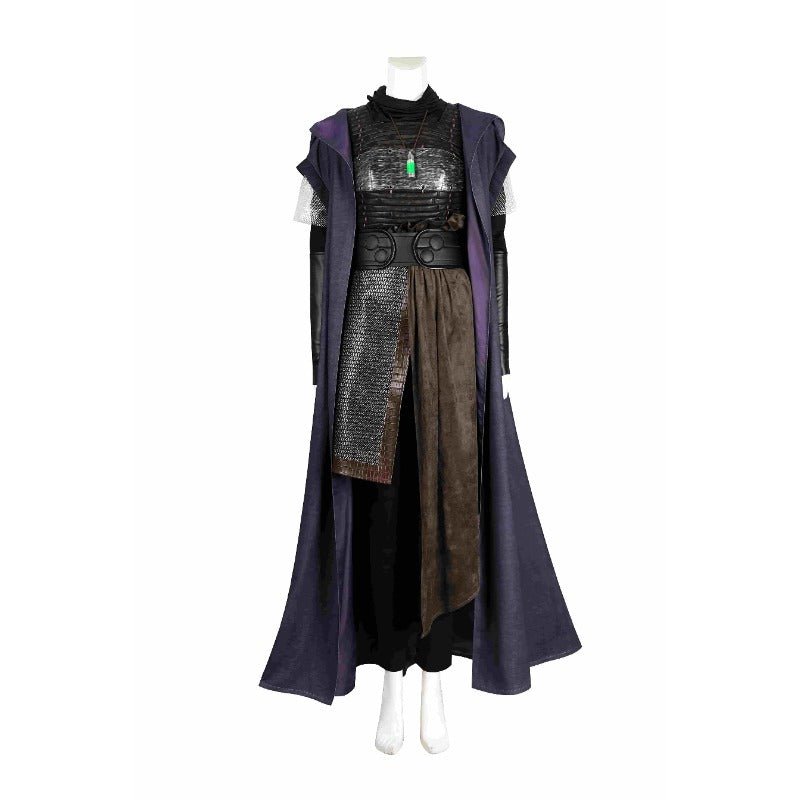 Traje de Cosplay Mae Asesina Capa con Capucha Vestido Completo para Mujer - Halloween y Carnaval - Fantasia Cosera