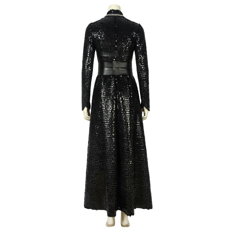 Vestido Largo de Cosplay de Sansa Stark Conjunto Completo para Mujer Disfraz de Halloween - Fantasia Cosera