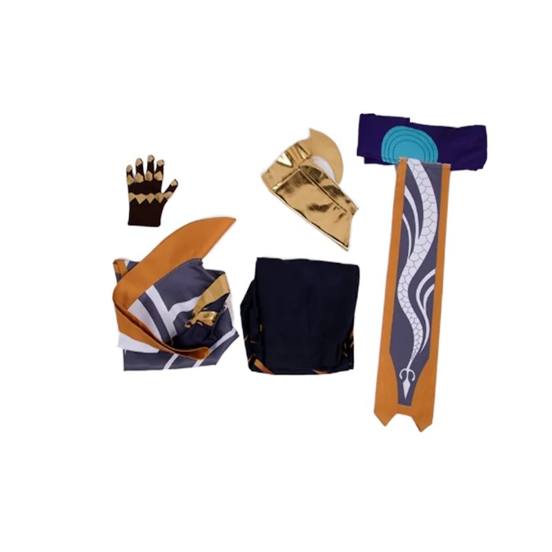 Traje de Cosplay Dragonmancer Verdadero Dragón Lee Sin para Hombres - Juego LOL, Fiesta de Halloween - Fantasia Cosera