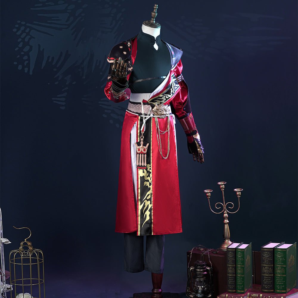 Traje de Cosplay de Sun Ce de Code: Luan para Hombres - Atuendo de Personaje de Juego de Alta Calidad - Fantasia Cosera