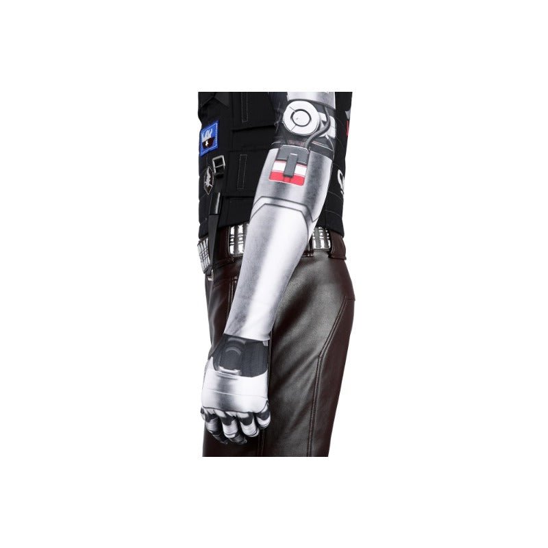 Traje de Cosplay Johnny Silverhand 2077 Chaleco Sin Mangas Disfraz para Fiesta de Halloween - Fantasia Cosera