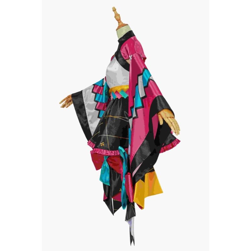 Traje de Cosplay de Kimono de Hatsune Miku Magical Mirai 2020 para Festivales de Verano y Halloween - Fantasia Cosera
