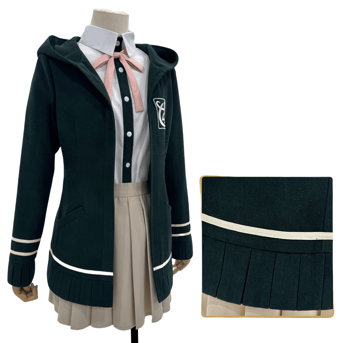 Traje de Cosplay de Nanami Chiaki de Danganronpa 2 - Calidad Premium - Fantasia Cosera