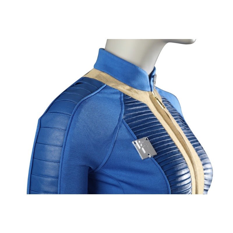 Traje de Cosplay Lucy Vault 33 - Disfraz Azul de Anime para Mujer con Accesorios - Fantasia Cosera
