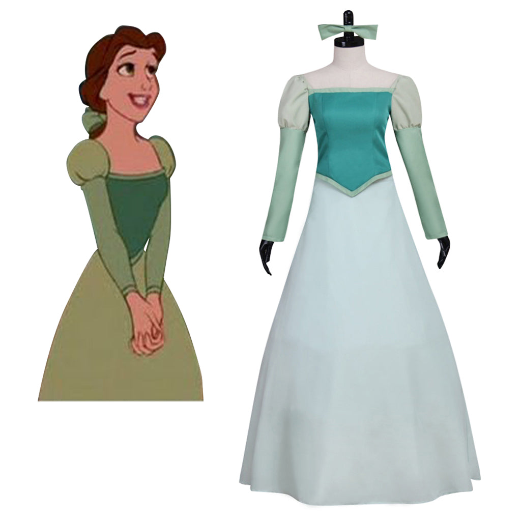 Belle y la Bestia Traje de Cosplay Serie | Vestido de Princesa para Eventos - Fantasia Cosera