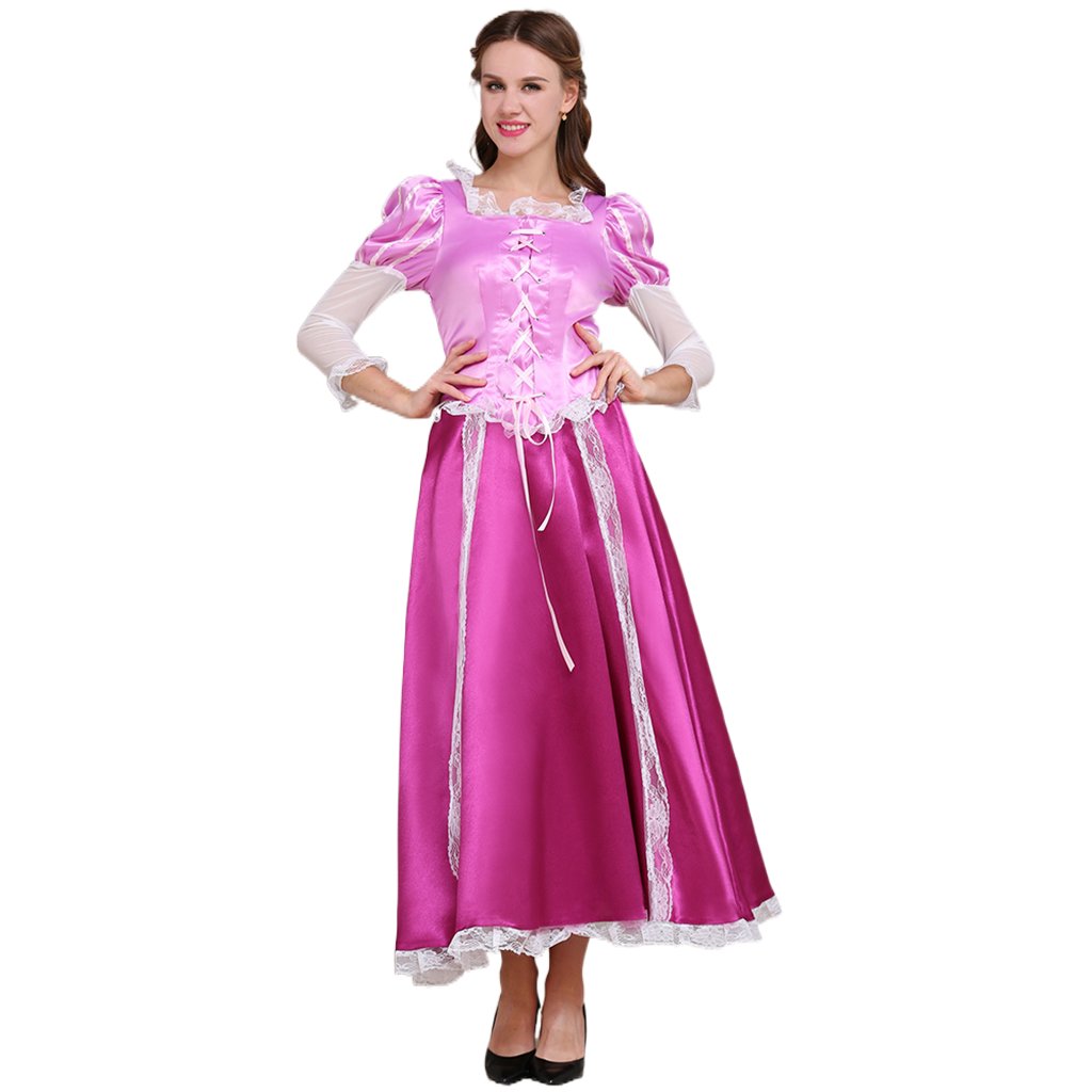 Serie de Disfraces de Cosplay de Disney Enredados | Rapunzel, Naveen, Madre Gothel y Más - Fantasia Cosera