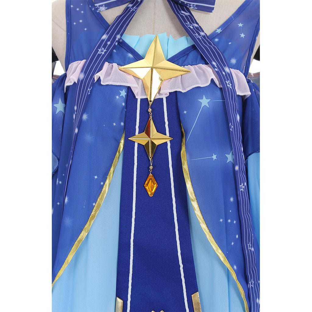 Traje de Cosplay Snow Miku de Hatsune Miku para Fans de Anime - Fantasia Cosera