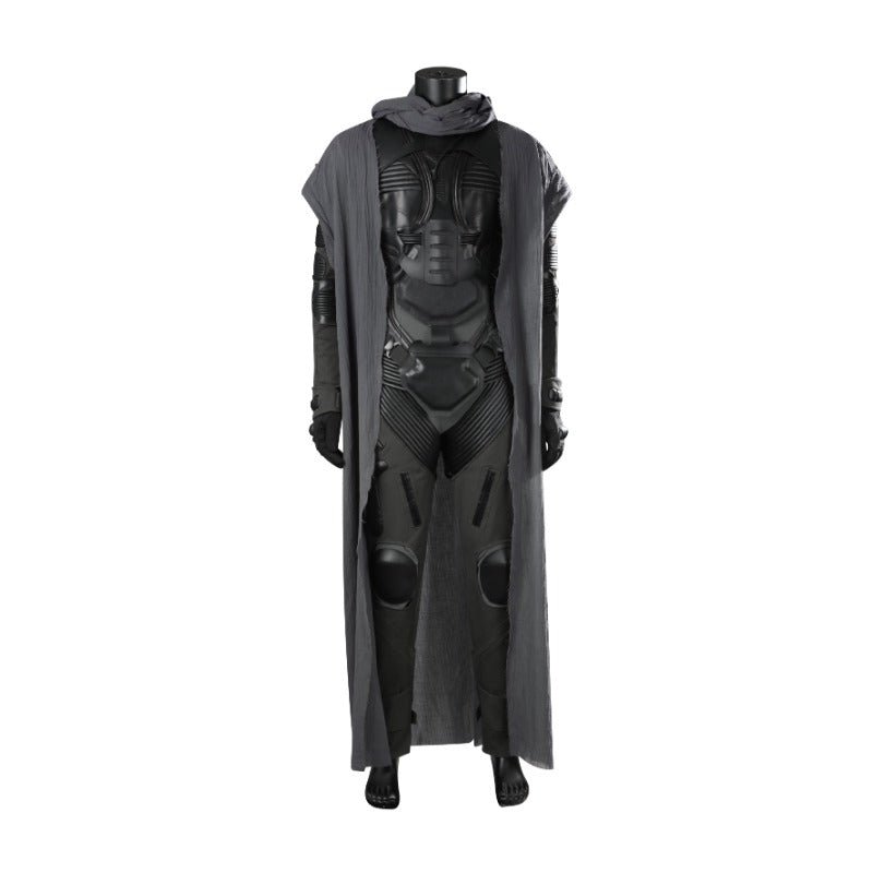 Traje de Cosplay Paul Atreides Fremen Stillsuit de Dune 2 con Mono y Máscara - Fantasia Cosera