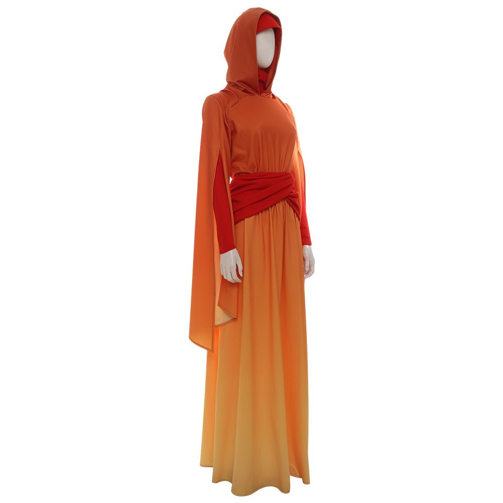 Traje de Cosplay de Padmé Amidala de Star Wars - Atuendo Precisa de la Película - Fantasia Cosera
