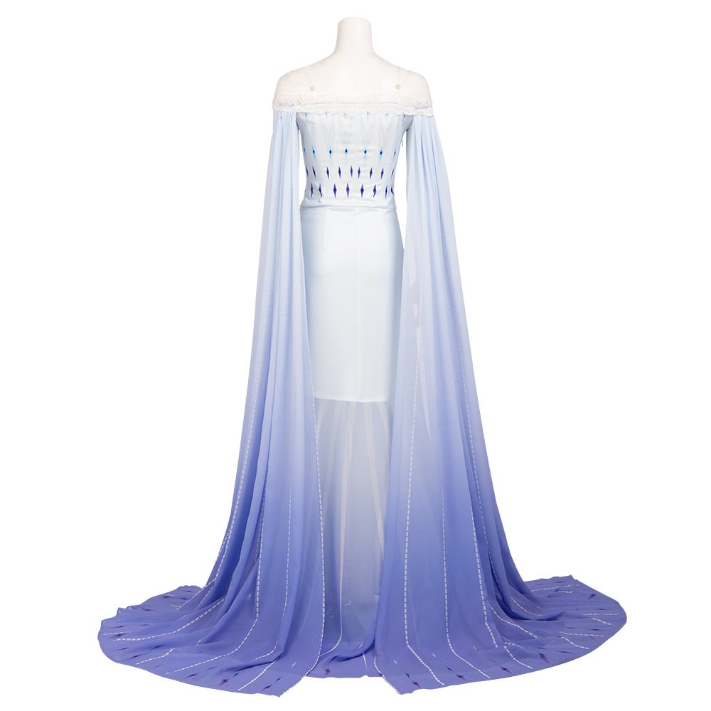 Traje de Cosplay de Elsa de Frozen 2 - Outfit de Anime de Calidad Premium - Fantasia Cosera