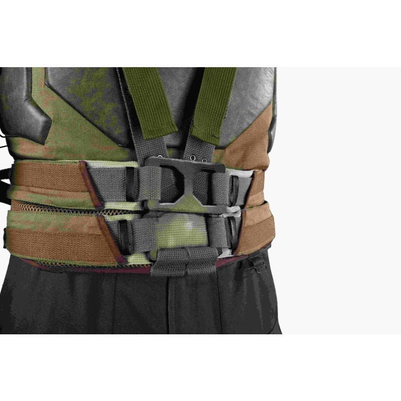 Traje de Cosplay Bat Bane – Zapatos, Máscara, Abrigo, Accesorios | El Caballero de la Noche Renace Traje de Fantasía para Halloween - Fantasia Cosera