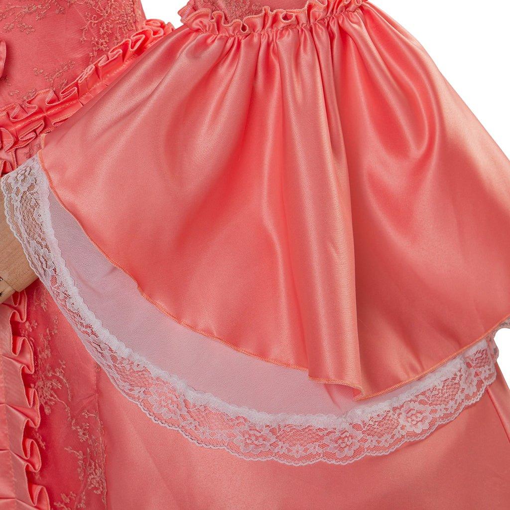 Vestido Gótico Rococó Barroco para Mujer - Ideal para Cosplay, Halloween y Fiestas - Fantasia Cosera