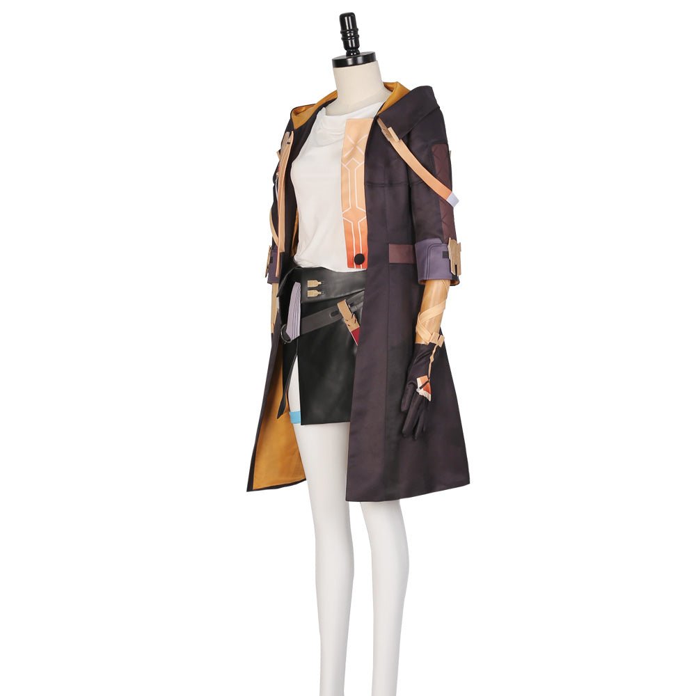 Traje de Cosplay de Honkai Star Rail Halloween Mujer Trailblazer Conjunto Completo - Fantasia Cosera