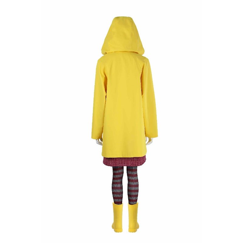 Traje de Cosplay de Little Nightmares 2 Mono Six Chaqueta Amarilla para Halloween - Fantasia Cosera