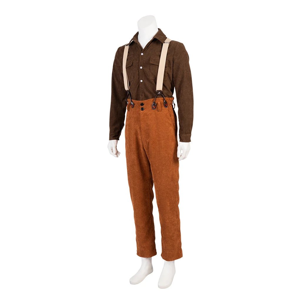 Disfraz de Jack Dawson de Titanic - Conjunto de Camisa, Overol y Pantalones - Fantasia Cosera