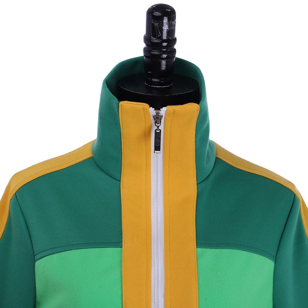 Chaqueta de Cosplay de Chie Satonaka de Persona 4 - Traje Auténtico de Anime - Fantasia Cosera