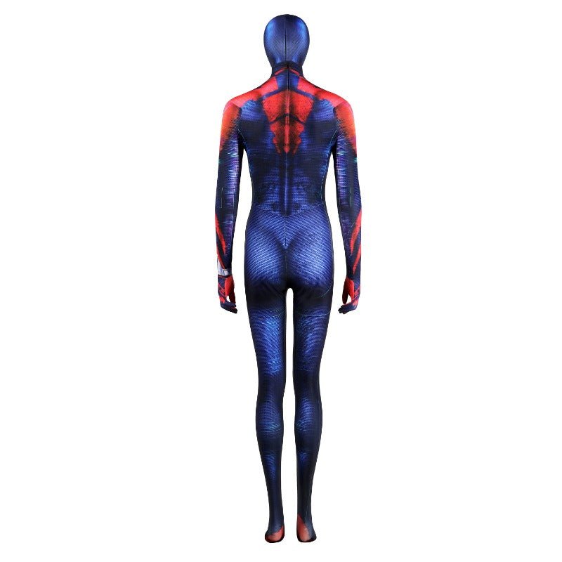 Traje de Cosplay de Spider-Man 2099 Miguel O'Hara de Spider-Man: A través del Spider-Verso - Fantasia Cosera