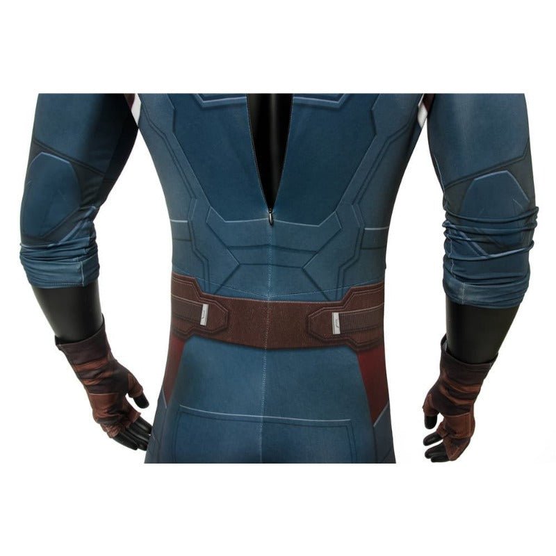 Traje de Cosplay de Capitán América de Avengers Infinity War para Adultos - Fantasia Cosera