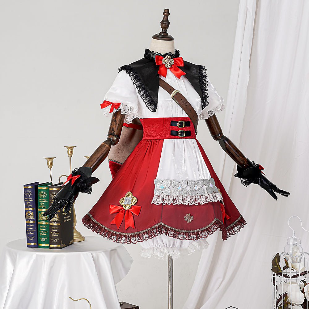 Traje de Cosplay de Klee de Genshin Impact para Mujeres - Fantasia Cosera