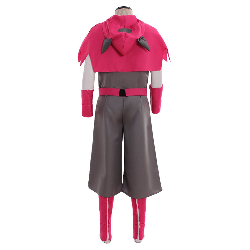 Traje de Cosplay de Equipo Magma para Hombre - Pokémon Anime Cosplay - Fantasia Cosera