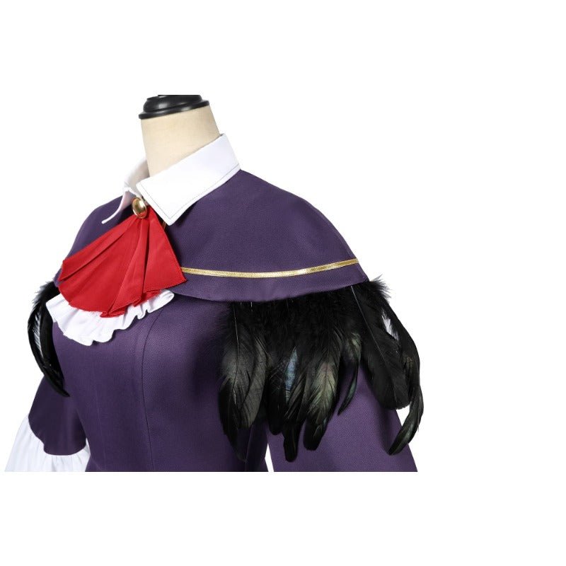 Traje de Cosplay de Akemi Homura Puella Magi Madoka Magica para Mujer - Fantasia Cosera