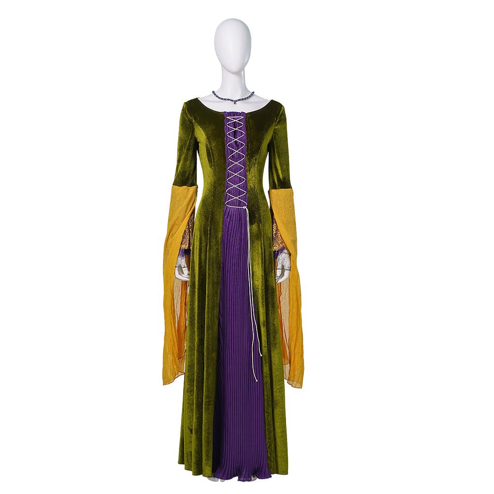 Disfraz de Winifred Sanderson Hocus Pocus 2 Traje de Bruja Cosplay - Fantasia Cosera