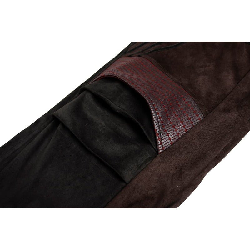 Traje de Cosplay de Yondu Udonta para Adultos y Niños | Outfit de Película en Cuero Marrón para Halloween - Fantasia Cosera