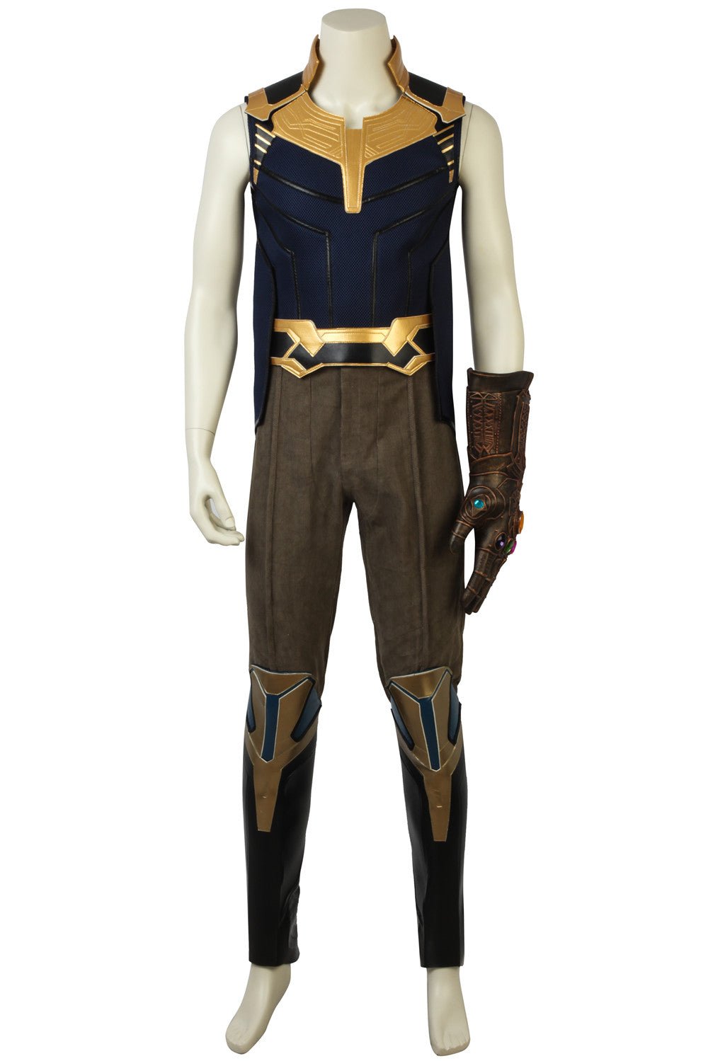 Traje de Cosplay de Thanos de Avengers: Infinity War - Conjunto de Chaleco, Pantalones y Guantes - Fantasia Cosera
