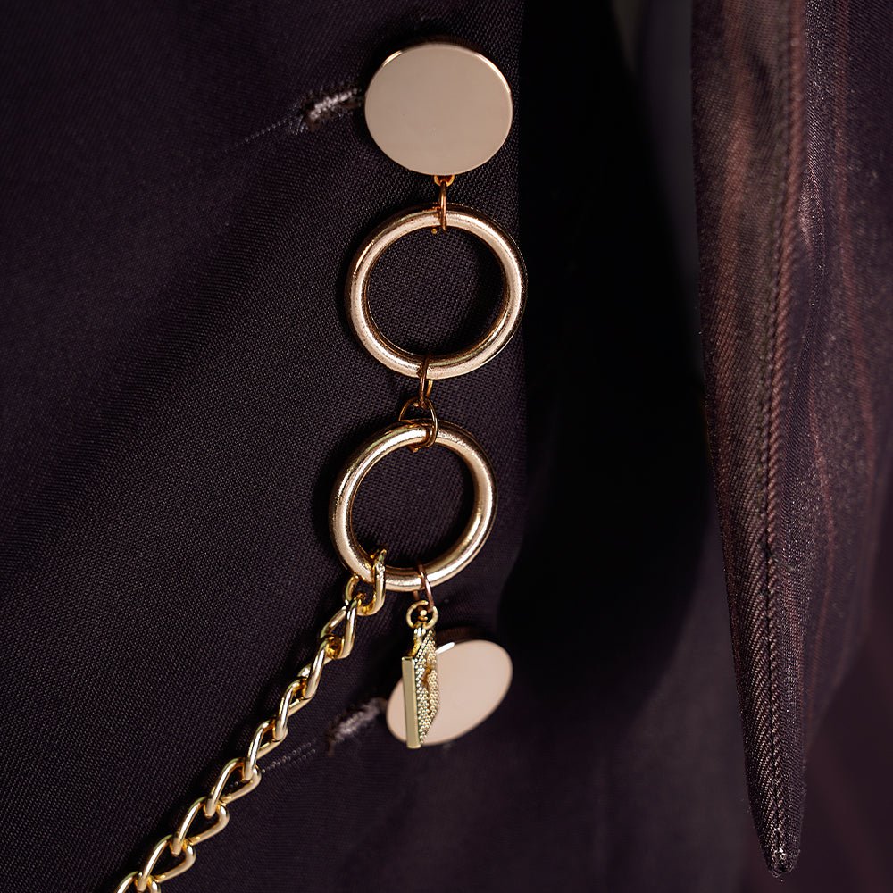 Genshin Impact - Traje de Hu Tao (Edición Exclusiva OnePlus) para Cosplay - Fantasia Cosera