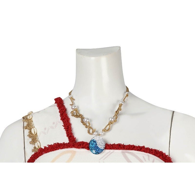 Conjunto de Cosplay de Moana 2 para Mujer - Traje para Escenario de Romance Oceánico - Fantasia Cosera