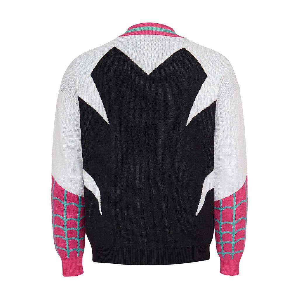 Chaqueta de Punto Gwen Cosplay | Cuello en V Unisex para Uso Casual, Halloween, Carnaval - Fantasia Cosera