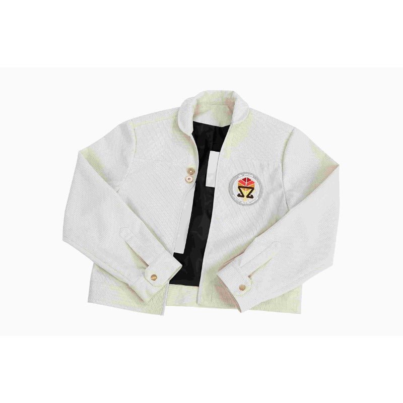 Chaqueta Blanca Skeleton Crew de Star Wars para Cosplay y Halloween - Fantasia Cosera