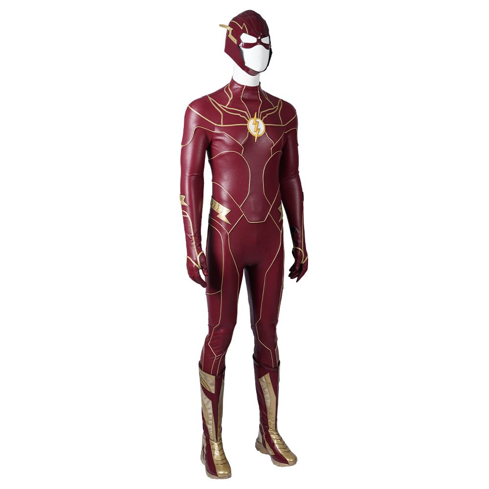 Traje de Cosplay de Barry Allen The Flash 2023 para Halloween - Fantasia Cosera