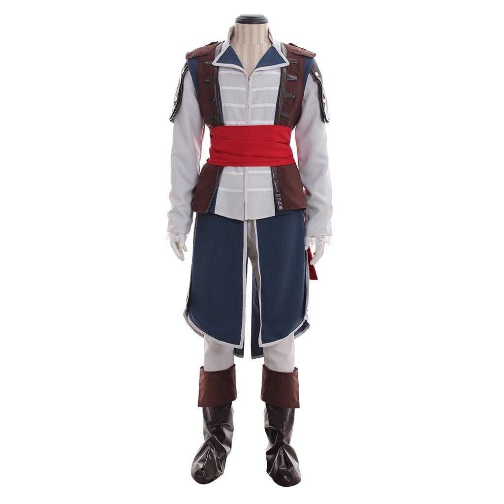 Traje Completo de Edward Kenway con Zapatos - Assassin’s Creed Bandera Negra para Adultos - Fantasia Cosera
