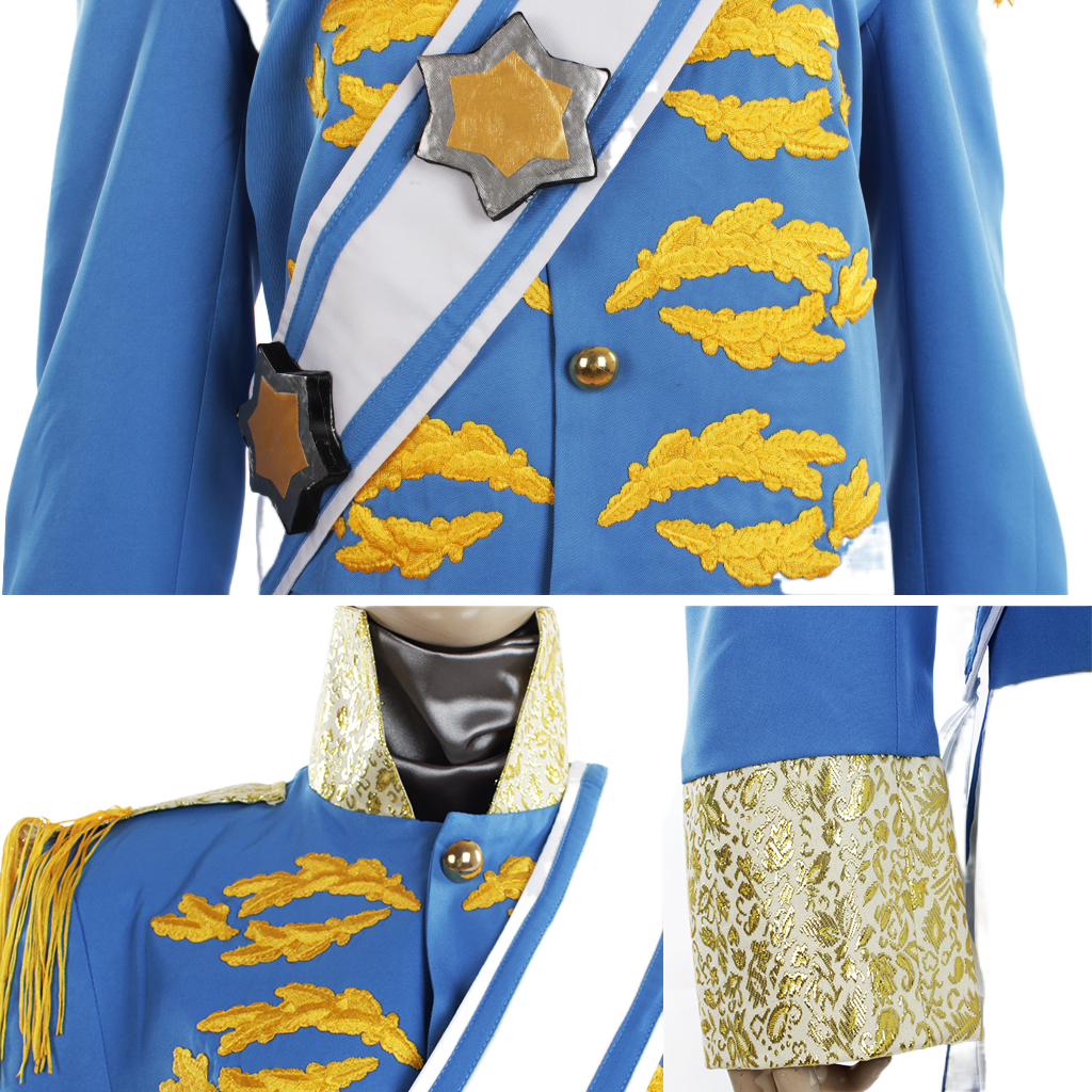 Serie de Disfraces de Cosplay de Disney Cenicienta: Princesa, Príncipe, Madrastra y Criada - Fantasia Cosera