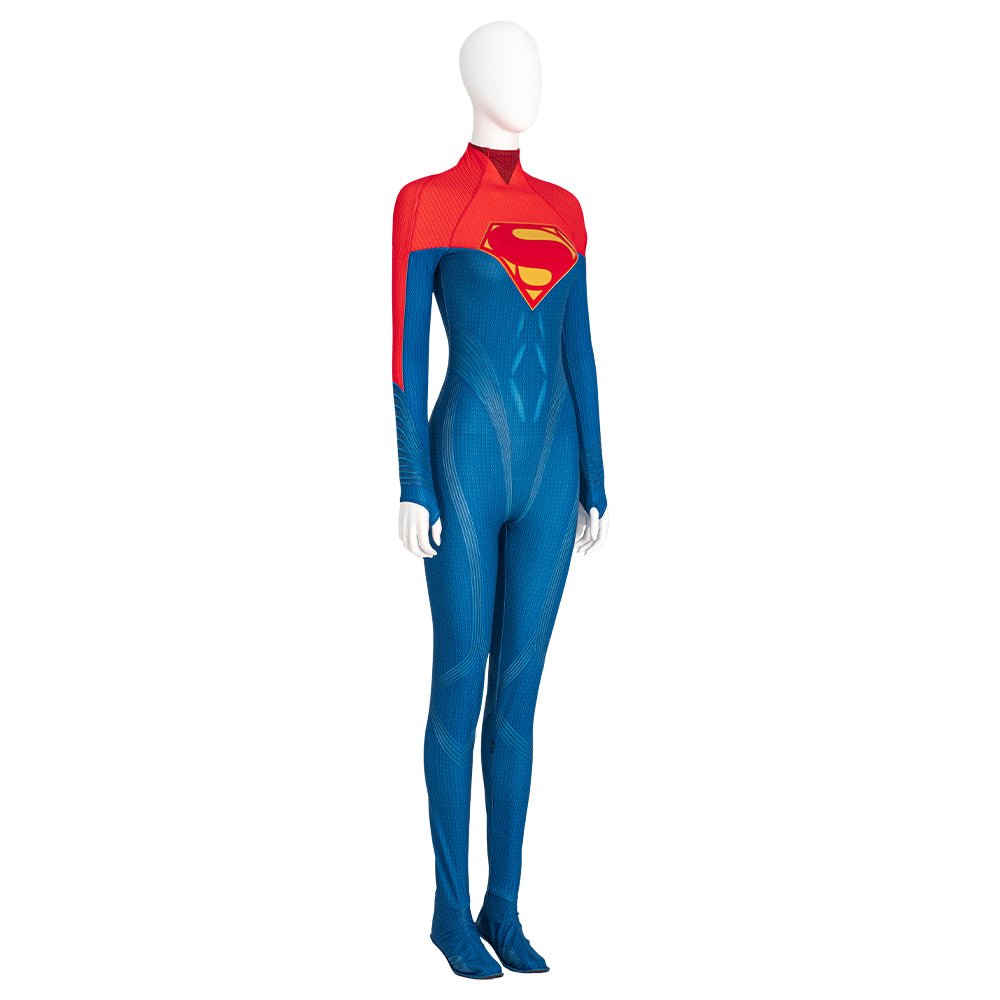 Traje de Supergirl Cosplay The Flash Artesanal - Fantasia Cosera