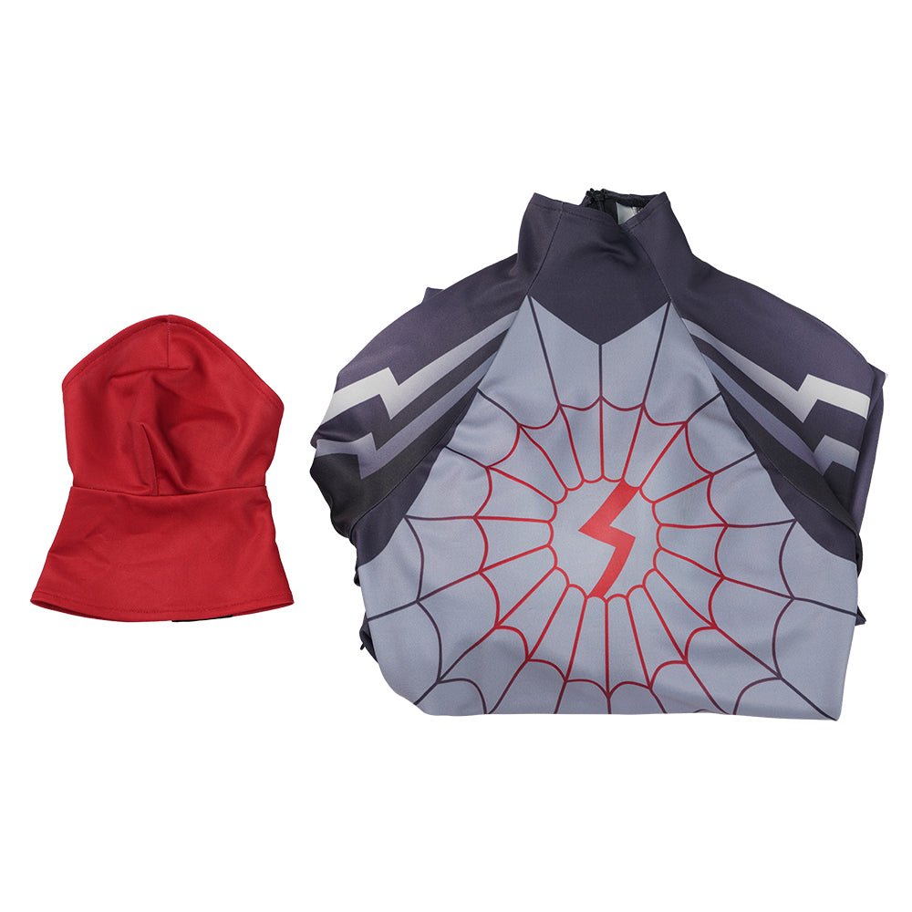 Traje de Cosplay de Seda Cindy Moon de Spider-Man Homecoming para Halloween y Comic Con - Fantasia Cosera