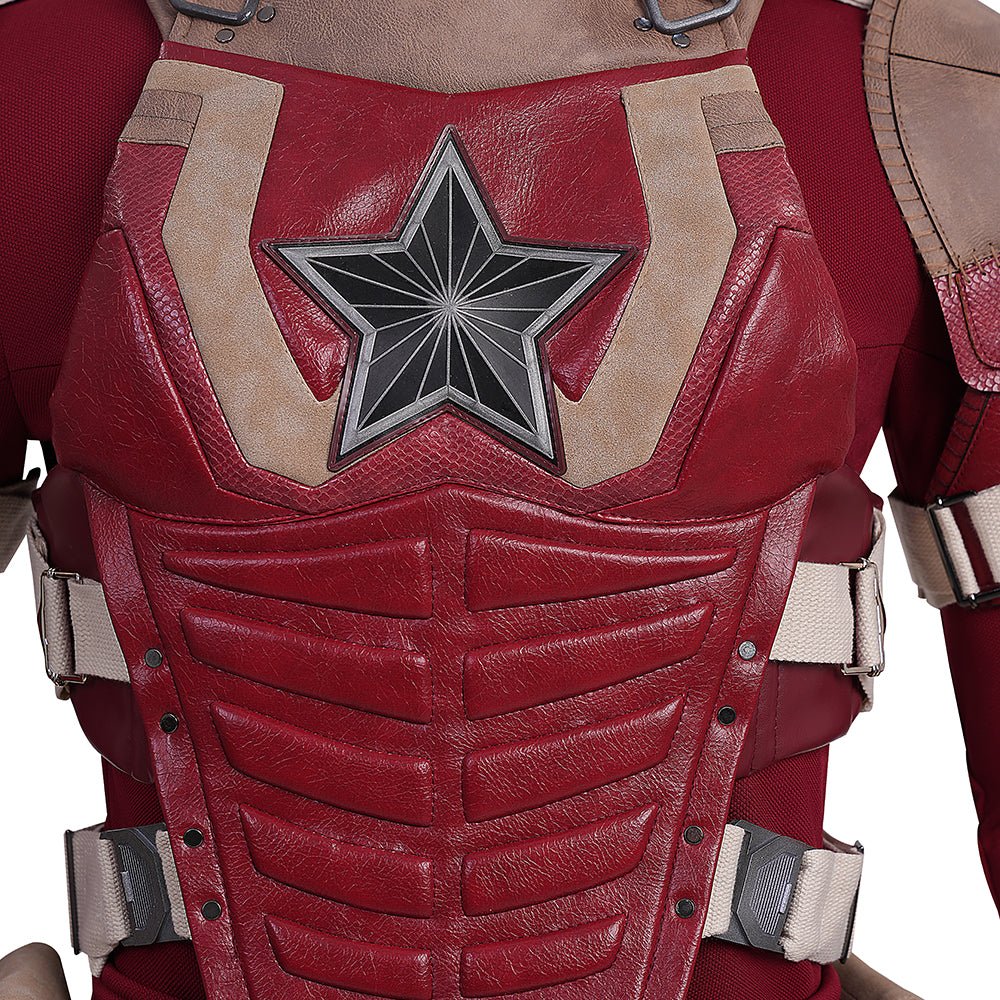 Traje de Cosplay Guardián Rojo de Thunderbolts - Atuendo Precisa de la Película - Fantasia Cosera