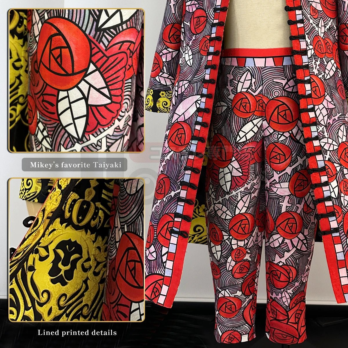 Traje de Cosplay de Manjiro Sano Mikey de Tokyo Anime Nueva Experiencia Chaqueta Pantalones Halloween Navidad - Fantasia Cosera