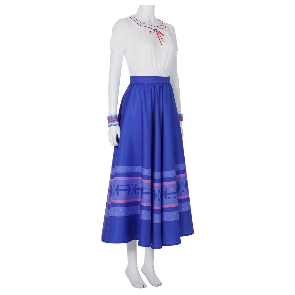 Disfraz de Luisa Madrigal de Encanto - Traje de Halloween para Mujer - Fantasia Cosera